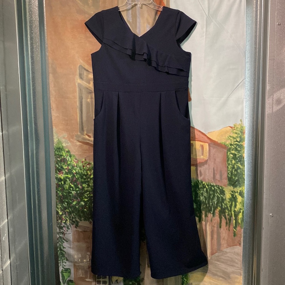 Emerald Gumdrops wide leg jumpsuit.